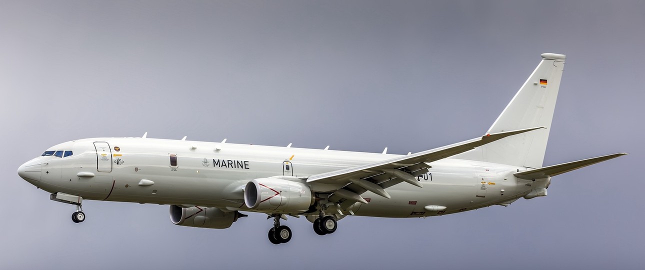 Boeing P-8 Poseidon der deutschen Marine: Ein Novum für Lufthansa Technik.