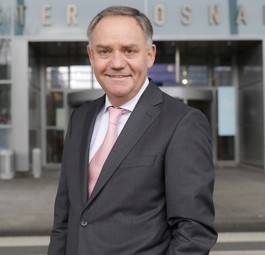 Rainer Schwarz, Chef des Flughafens Münster/Osnabrück: War sich schnell mit Corendon einig.