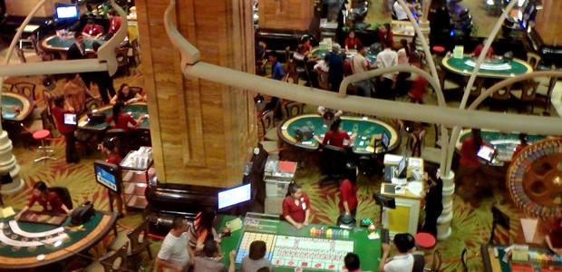 Nagaworld-Kasino in Phnomh Penh: Least auch Flugzeuge.