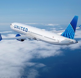 United Boeing 737 Max: Die neuen Flugzeuge werden mit einer moderneren Kabinenausstattung ausgeliefert.