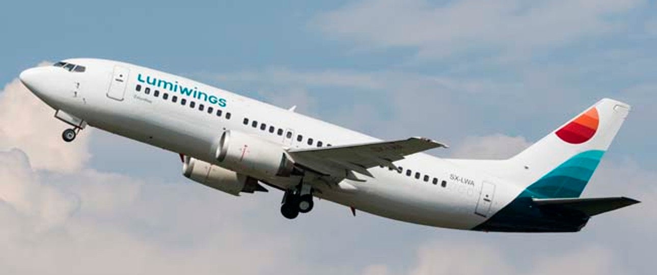Boeing 737 von Lumiwings: Überall in Europa unterwegs.