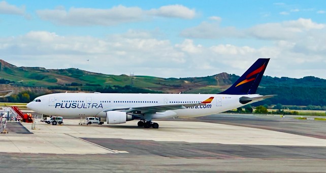 Airbus A330 von Plus Ultra: Die Airline hat Probleme.