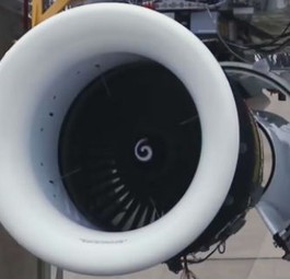 GE9X beim ersten Test: Die Triebwerke müssen leicht geändert werden.