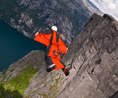 Wingsuit-Springer: Ist es das, was die Piloten sahen?
