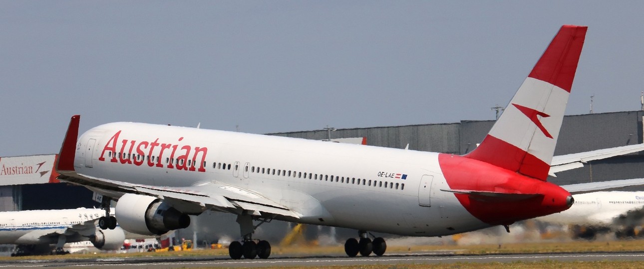 Boeing 767 von Austrian Airlines: Bald nicht mehr zu sehen.