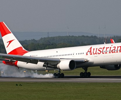 Boeing 767 mit dem Kennzeichen OE-LAX: Fast 20.000 Mal gelandet.