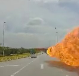 Vorsicht: Das Video zeigt Bilder des Unglücks.