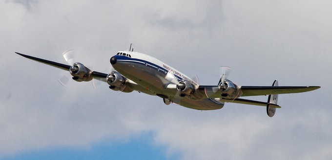 <strong>4. Rang: Lockheed Constellation/L-1049 Super Constellation</strong> - 2316 Stimmen.