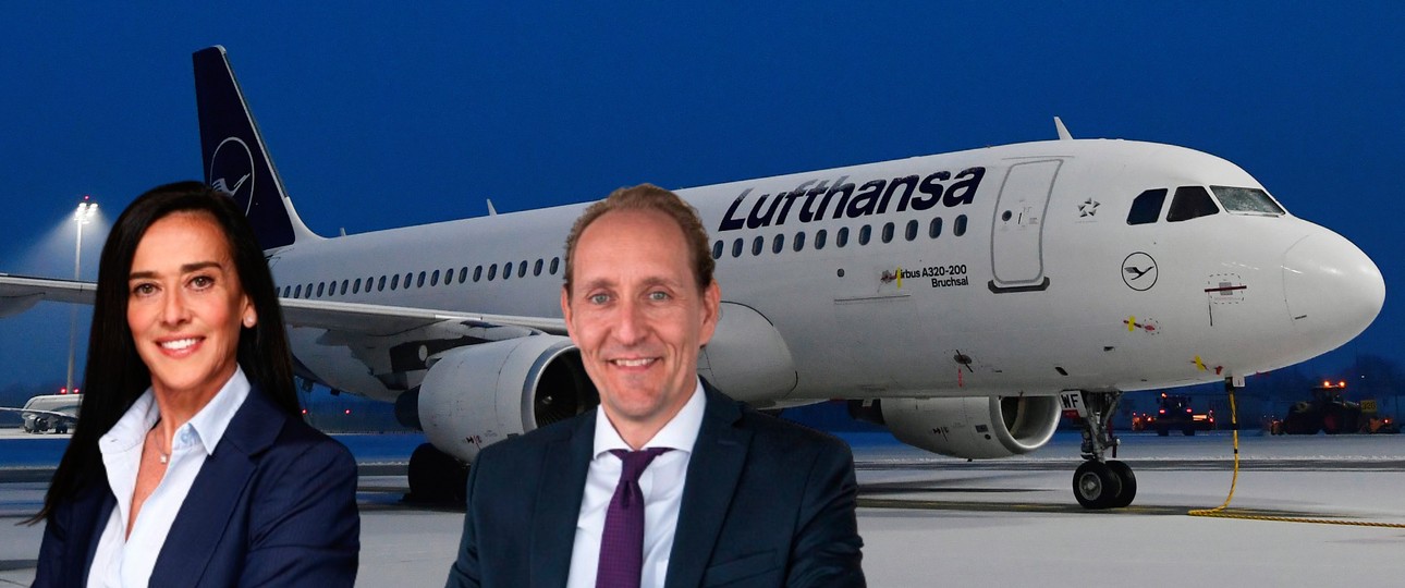 Grazia Vittadini und Dieter Vranckx: Ziehen in Lufthansas Vorstand ein.