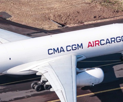 Airbus A330 F von CMA CGM Air Cargo: Wenig ausgelastet.