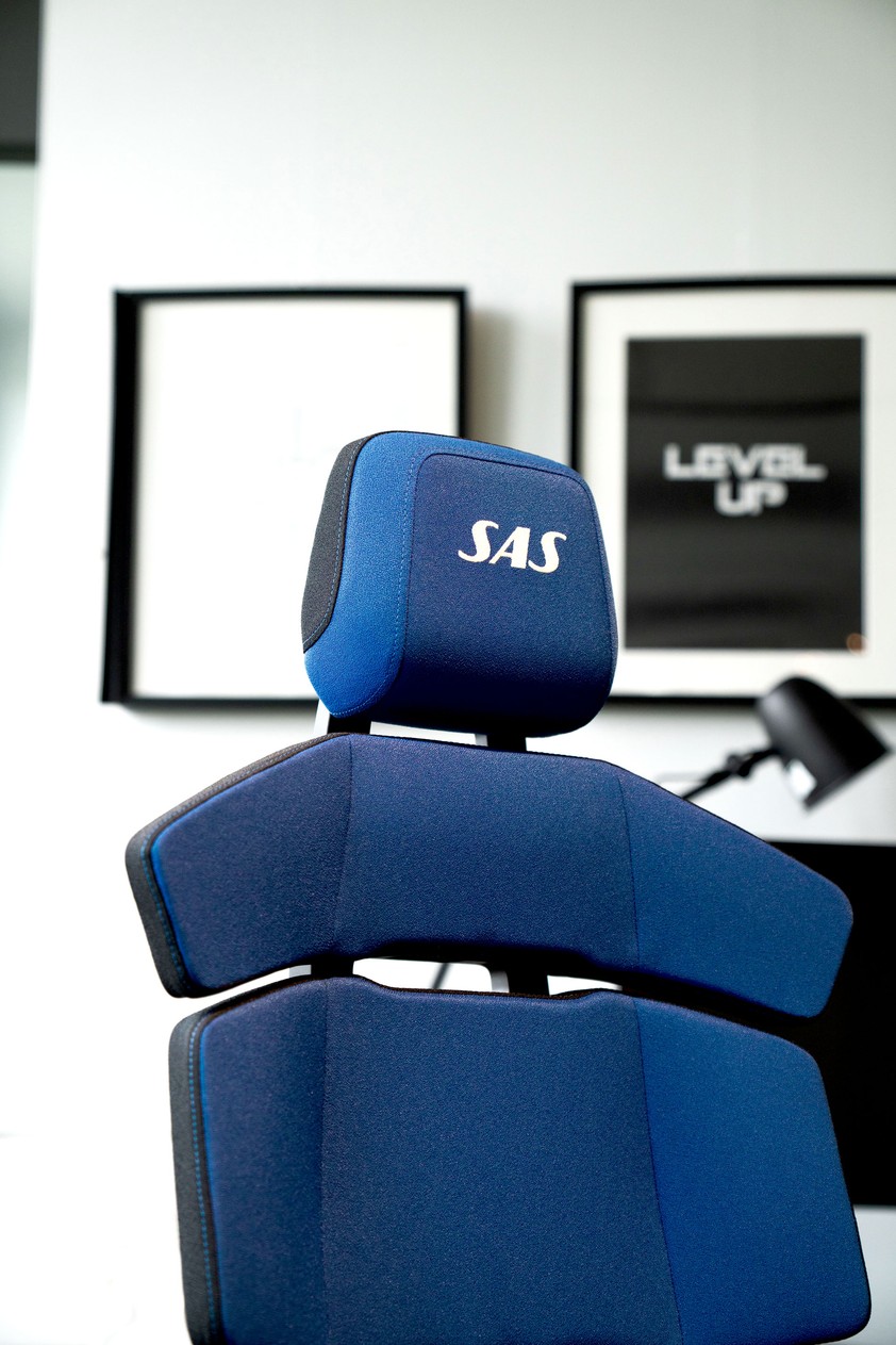 Gaming-Stuhl im SAS-Design: Geschenk von Recaro.