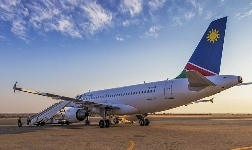Airbus A319 von Air Namibia: Die Nachfolgeairline wird kleiner.