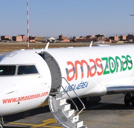 Bombardier CRJ 200 von Amaszonas: Flottenerneurung mit Embrear E190