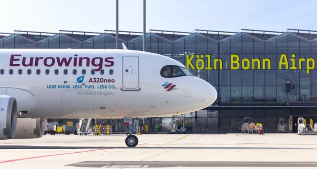 Flughafen Köln/Bonn: Gerade geht nichts. 