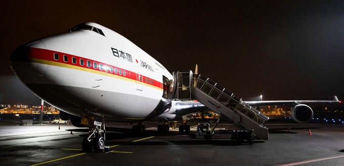 Eine der zwei Boeing 747-400 der japanischen Luftwaffe: Die Jumbos waren 27 Jahre lang die Regierungsflieger des Landes.