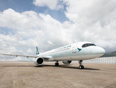 Airbus A321 Neo von Cathay Pacific: Die Airline erhöht den Komfort in ihren Flugzeugen. 
