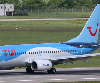 Die D-AHXG: Die letzte Boeing 737-700 von Tuifly.