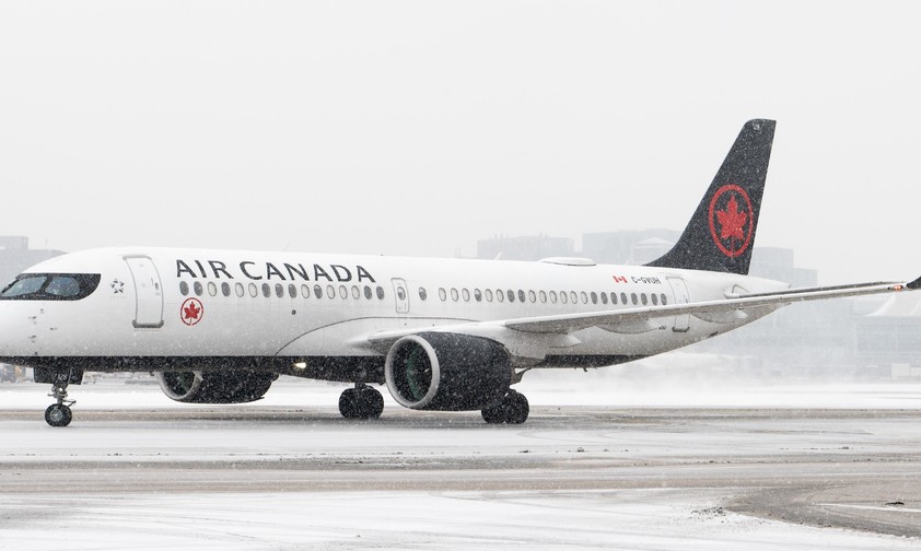 Airbus A220 von Air Canada: Weniger in die USA.