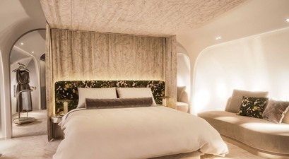 Das Schlafzimmer geht über die gesamte Breite des Airbus A350
