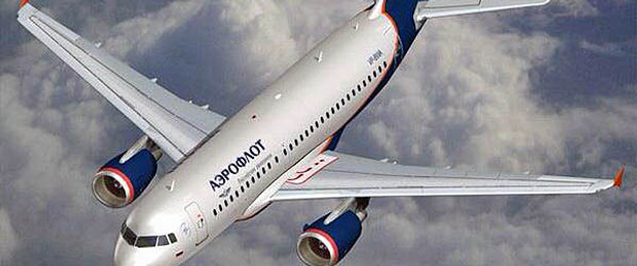 Flieger von Aeroflot: Die Ukraine überfliegen darf er nicht mehr.