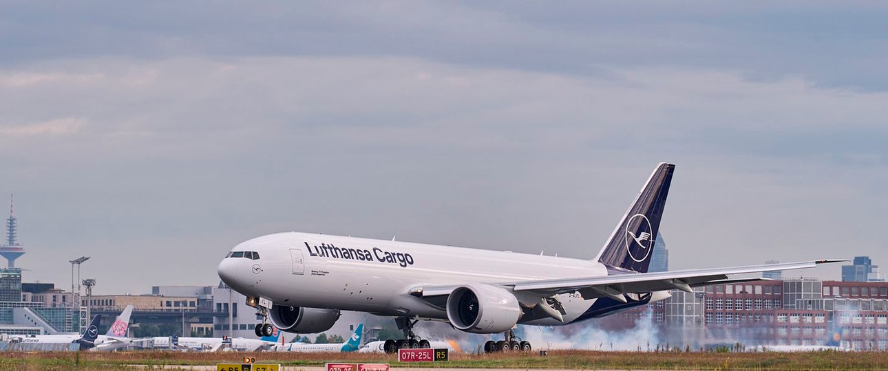 Boeing 777 F von Lufthansa Cargo: Aktuell massive Probleme.