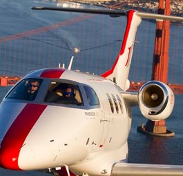 Flugzeug von Jetsuite: Qatar investiert in das Unternehmen.