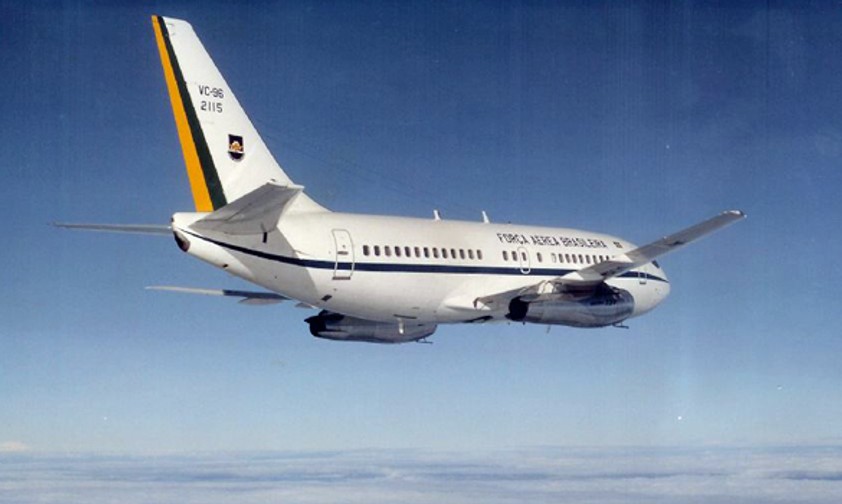 Die Boeing B737-200 der brasilianischen Luftwaffe: Geht jetzt ins Museum.