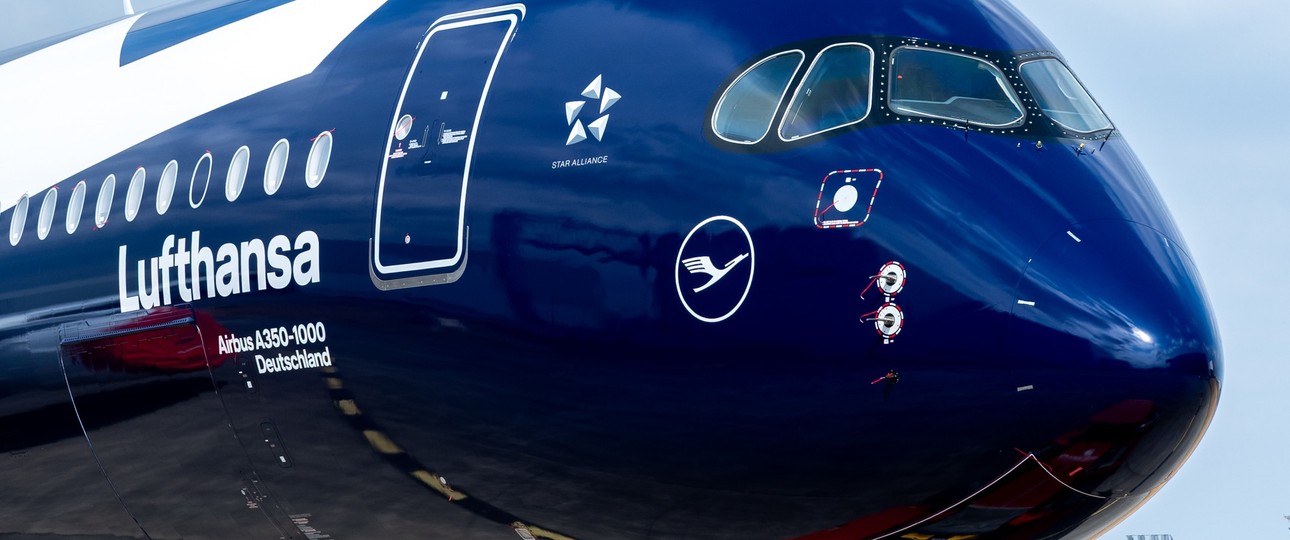 Der erste Airbus A350-1000 von Lufthansa: Soll ab Ende Oktober im regulären Einsatz stehen.