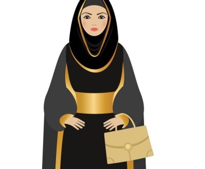 Abaya mit Hijab: Mit einer ähnlichen Bekleidung verlassen Lufthansas Flugbegleiterinnen das Flugzeug in Teheran.
