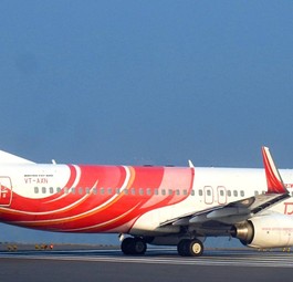 Jet von Air India Express: Viele blieben am Boden.