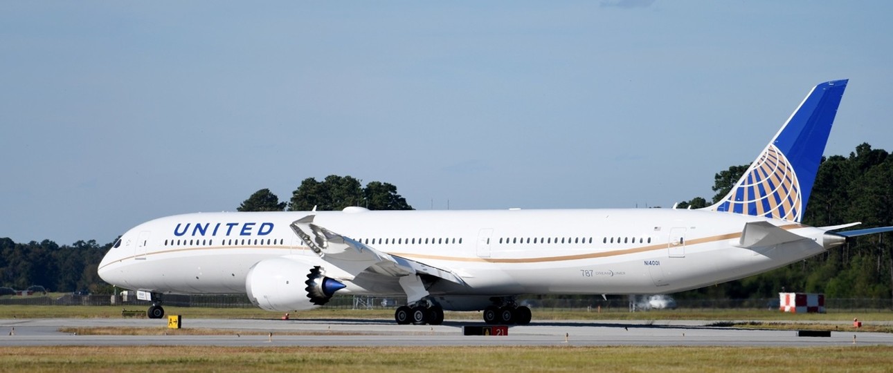 Die erste Boeing 787-10 von United: Ab Januar regulär unterwegs.