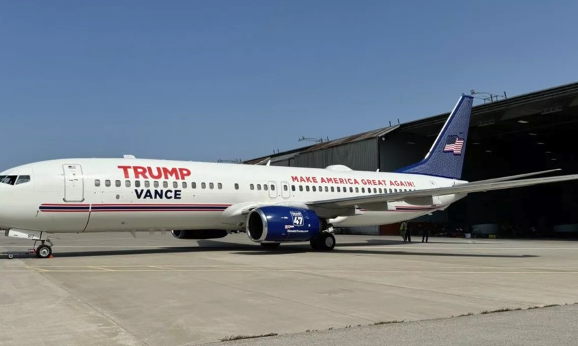 Das Trump-Vance-Flugzeug: Die Boeing hat eine Air-Berlin-Vergangenheit.