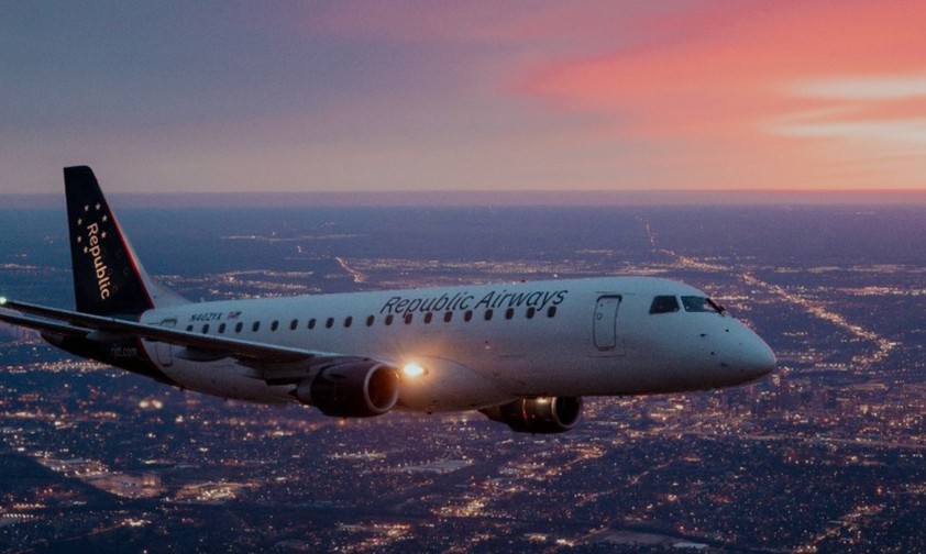 Embraer von Republic Airways: Die Flugzeuge der fusionierten Airline werden diesen Namen tragen.