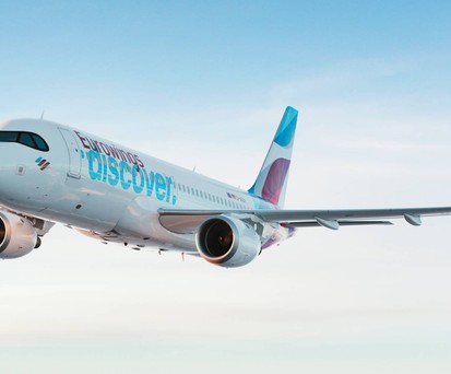 Airbus A320 von Eurowings Discover: In einem solchen Jet geschah der Notfall.
