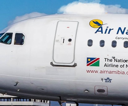 Airbus A319 von Air Namibia: Umgerechnet 9,8 Millionen Euro an Staatshilfen gefordert.