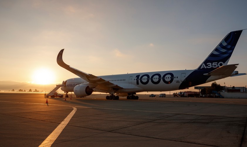 airbus a350 1000 sonne