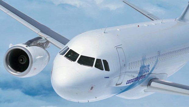 Airbus A318 Elite: Musste in Rumänien notlanden.