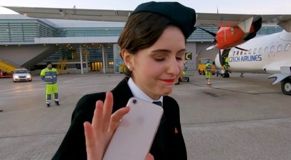 Eindruck vom letzten Flug im Jahr 2019: Aktuell gibts keine Flüge mehr zwischen Prag und Bratislava.
