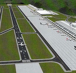 So soll der neue Flughafen aussehen: 40 Millionen Passagiere.