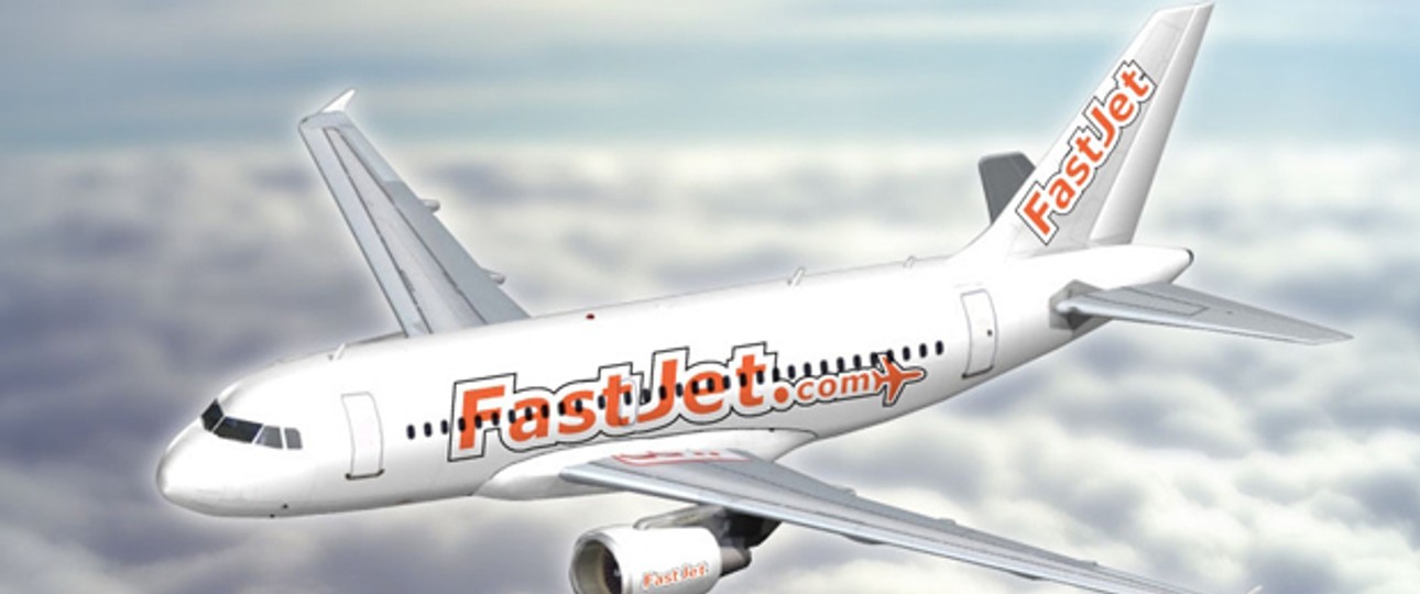 Erscheinungsbild der neuen Airline: Start mit einem Airbus A319.