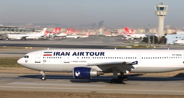 Airbus A300-600 von Iran Air: Zwei Maschinen des Typs fliegen noch.