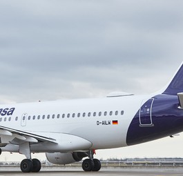 Airbus A319 von Lufthansa: Plötzlich das ideale Flugzeug.