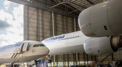 airbus a340 600 lufthansa lufthansa technik malta