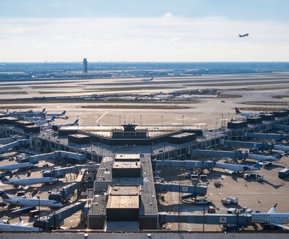 Flughafen Chicago: Er wäre von Einschränkungen betroffen