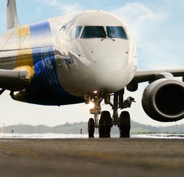 Embraer E195: Bislang nur als Passagierflieger.