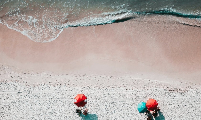 Urlaub am Strand: Die Menschen suchen Erholung im Süden.