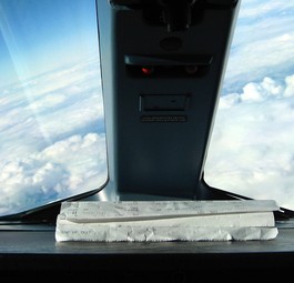 Blick aus dem Cockpit des Airbus A380: 2007 war der Superjumbo noch ganz neu.