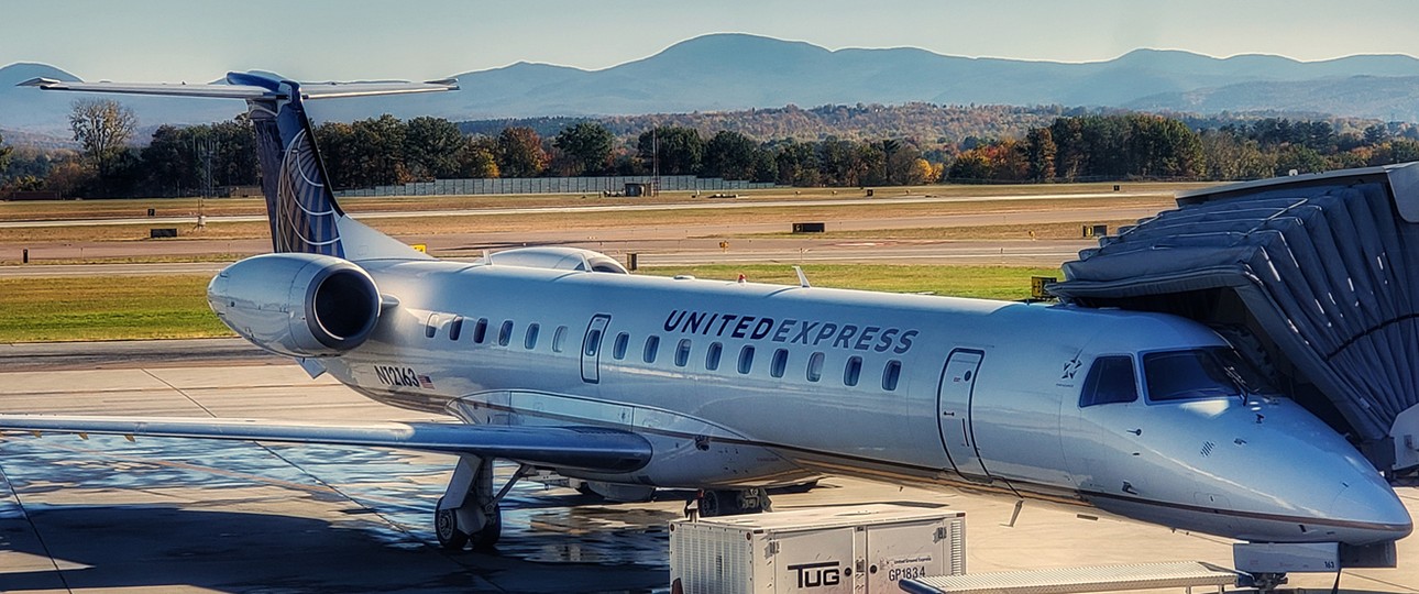 Embraer ERJ 145 von Commuteair: Unterwegs für United.