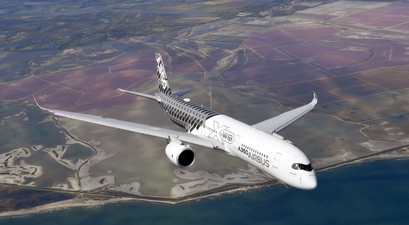Airbus A350 XWB im Flug
