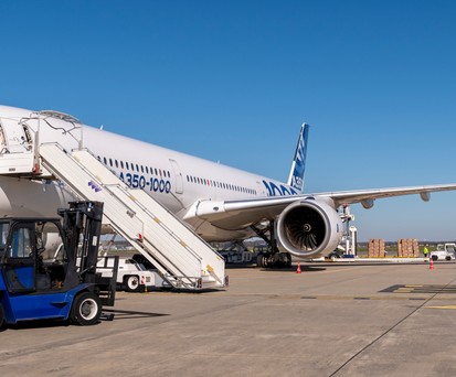 Airbus A350-1000: Auf ihm basiert der A350-Frachter.